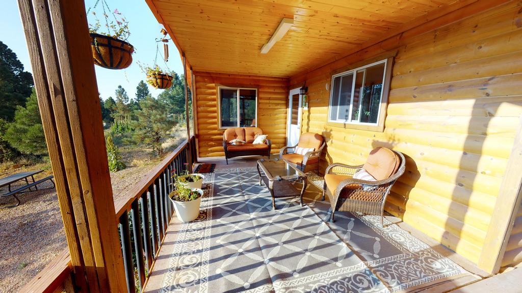 Long View Cabin, Breakfast Deck Overlooking The Canyon! Monticello Exterior foto