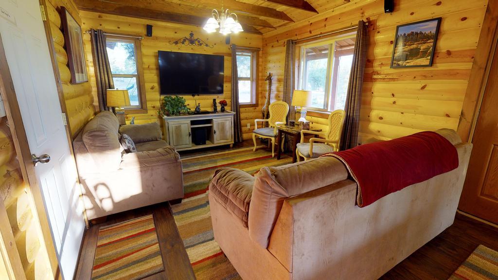 Long View Cabin, Breakfast Deck Overlooking The Canyon! Monticello Exterior foto